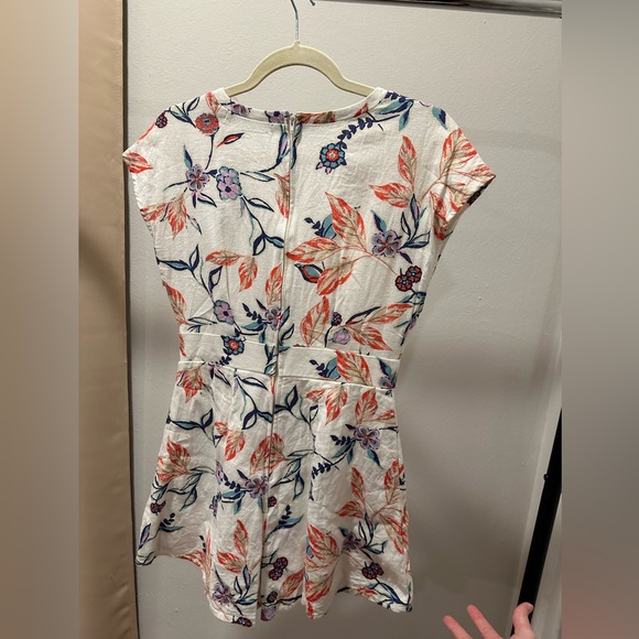 Floral romper with zipper - Picture 2 of 4